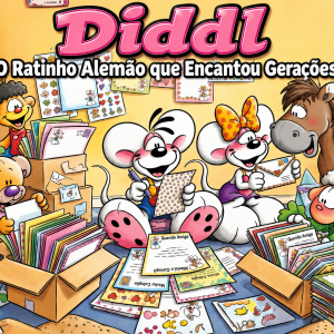 Diddl: O Ratinho Alemão que Encantou Gerações