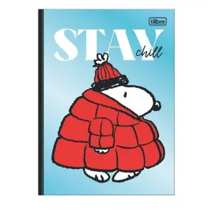 Snoopy II edição especial 80 folhas Stay Chill