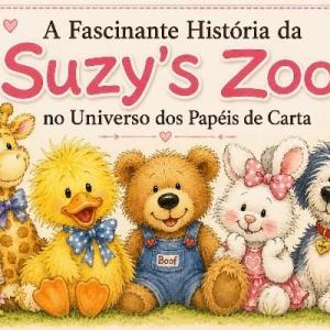 A Fascinante História da Suzy's Zoo no Universo dos Papéis de Carta