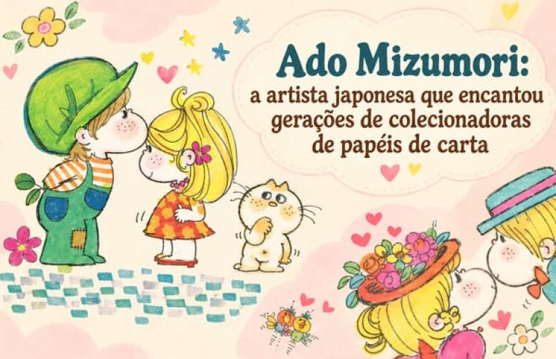 Ado Mizumori: a artista japonesa que encantou gerações de colecionadoras de papéis de carta