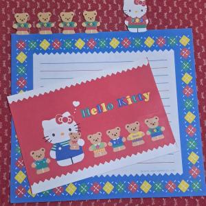 Papel de carta hello kitty