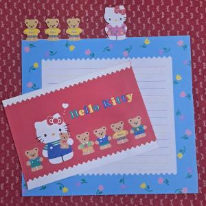 Papel de carta hello kitty