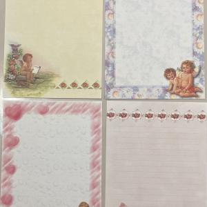 Papéis de carta angelical lote