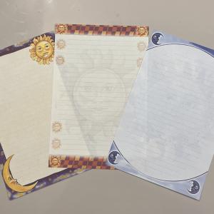 Papéis de carta Astral - lote