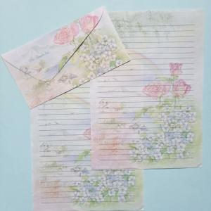 Conjunto de Papel de Carta Vintage – "The Rainbow's End"