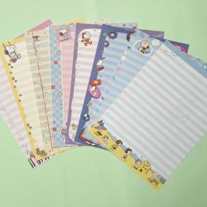 Lote de Papéis de Carta Snoopy & Peanuts – Tilibra