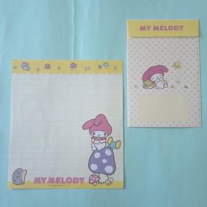 Papel de Carta My Melody Cogumelos e Floresta