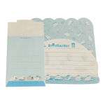 Papel de Carta Sanrio Shinkansen Azul