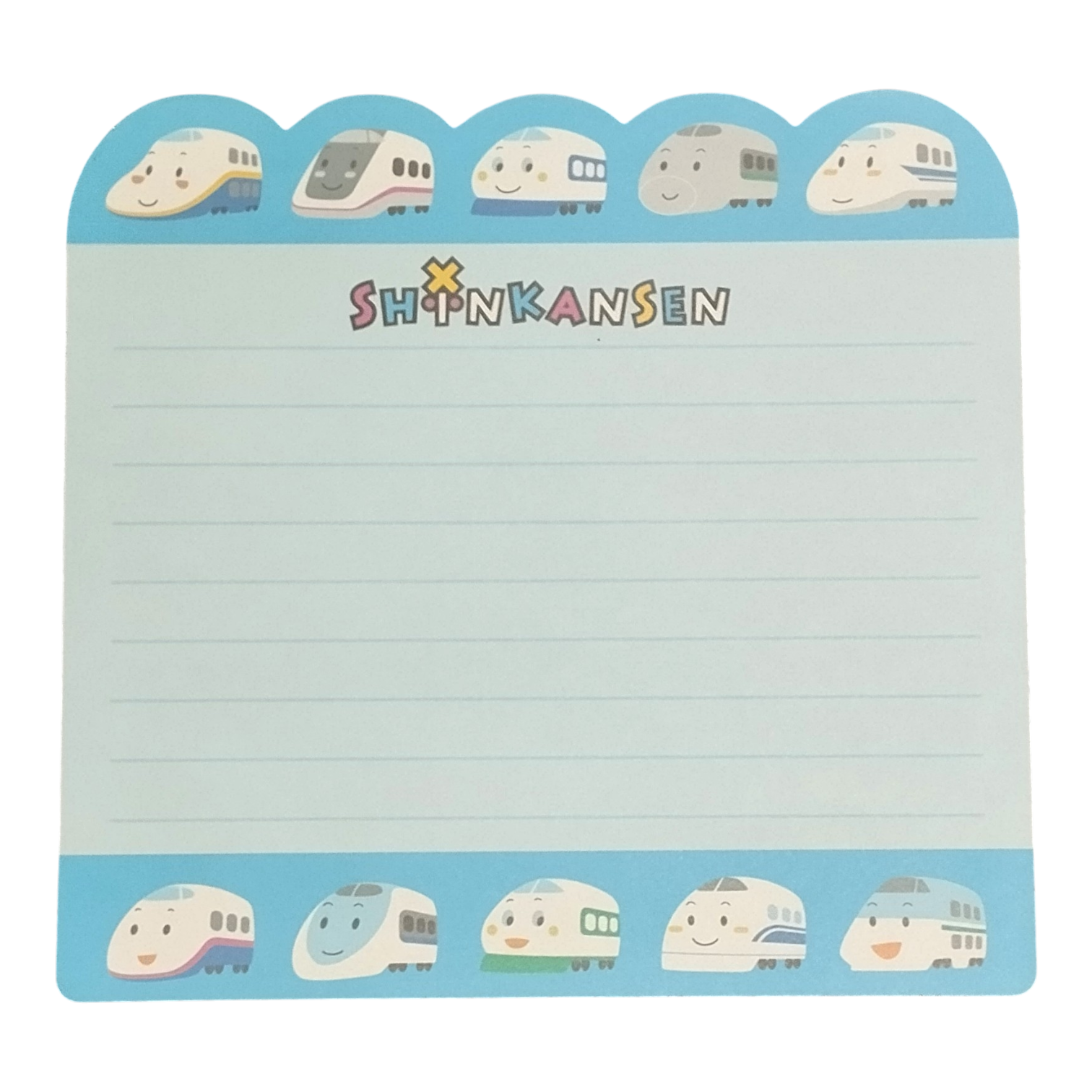 Papel de Carta Sanrio Shinkansen Verde