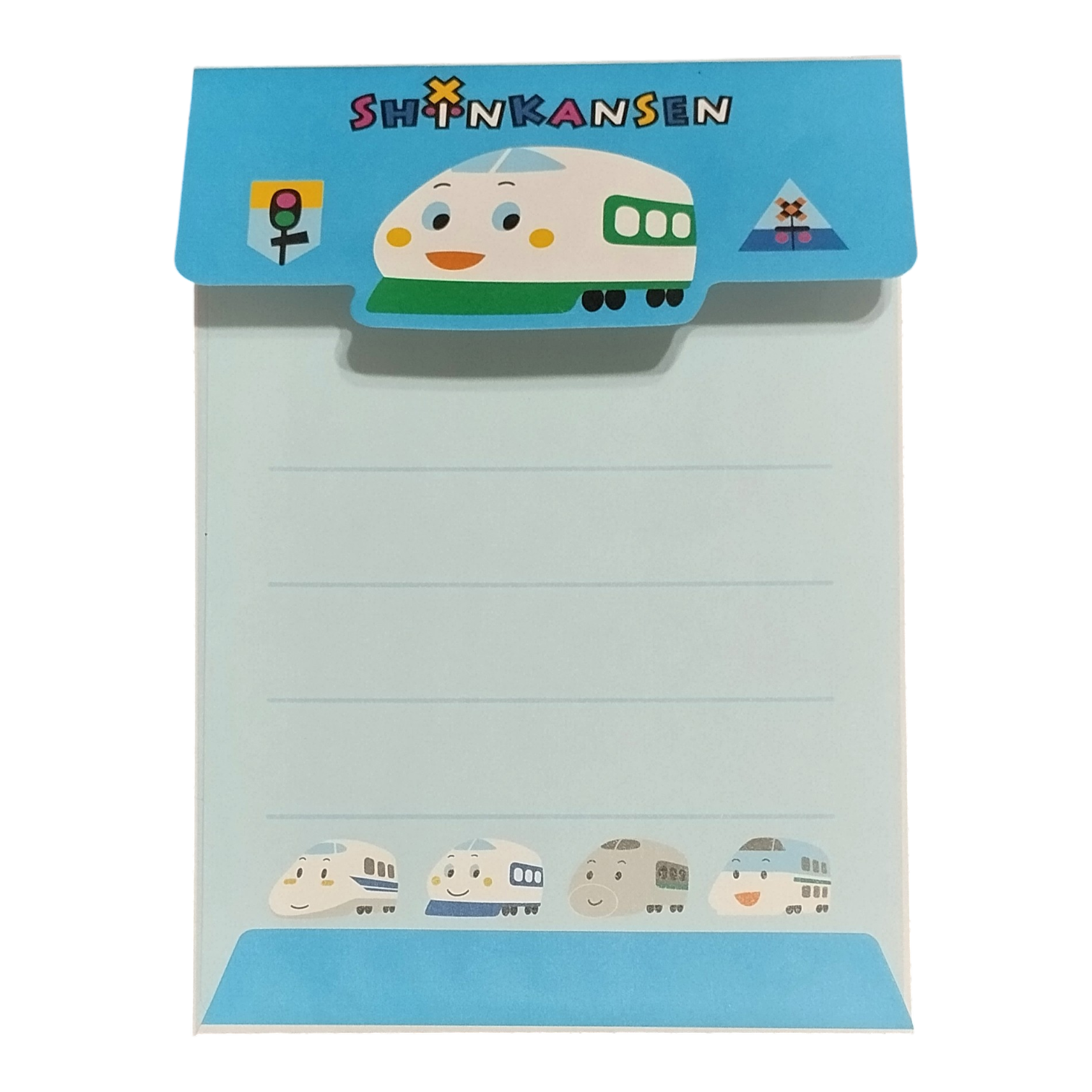 Papel de Carta Sanrio Shinkansen Verde