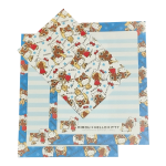 Papel de Carta Hello Kitty x Airou azul