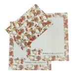 Papel de Carta Hello Kitty x Airou branco