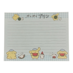 Papel de carta Sanrio Pompompurin Xadrez