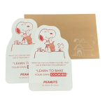 Papel de Carta Snoopy Cookies