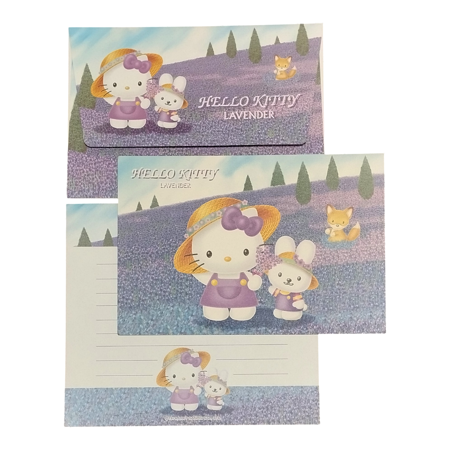 Papel de Carta Hello Kitty Regional Lavender