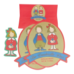 Papel de Carta Sanrio The Vaudeville Duo oval oval única