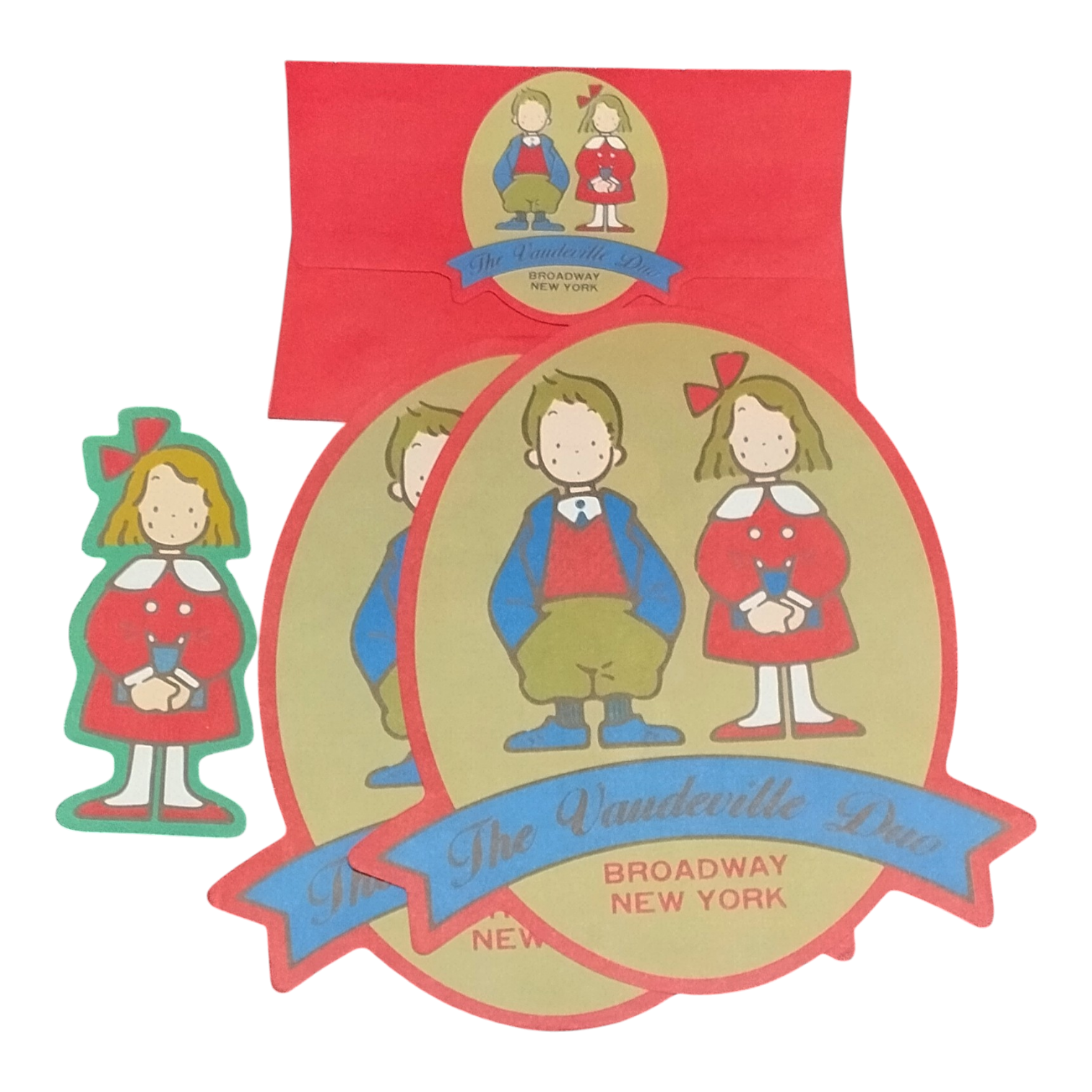 Papel de Carta Sanrio The Vaudeville Duo oval oval única