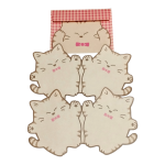 Papel de Carta Midori Gatos
