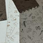 Papel de Carta Sanrio The Vaudeville Duo Marron