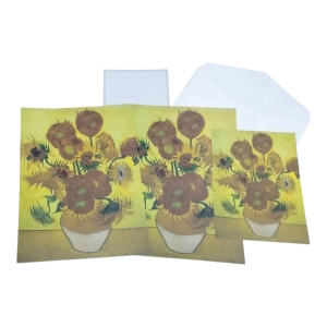 Papel de Carta Vincent Van Gogh branco