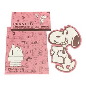Papel de Carta Snoopy Casa Rosa