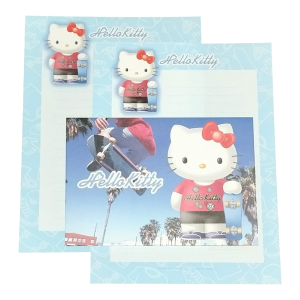 Papel de Carta Hello Kitty Skate