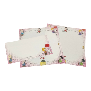 Papel de carta Snoopy telefone
