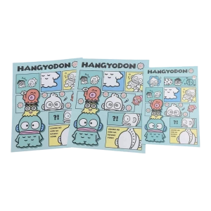 Papel de carta Sanrio Hangyodon quadrinhos
