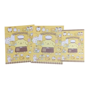 Papel de carta Sanrio Pompompurin panquecas