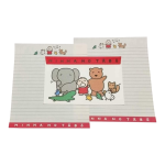Papel de carta Sanrio Minna No Tabo