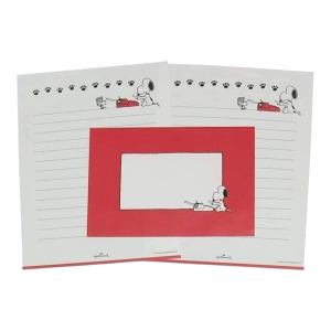 Papel de carta Snoopy datilografia