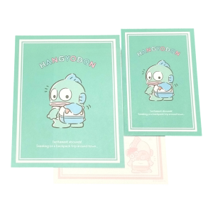 Papel de carta Sanrio Hangyodon mochila
