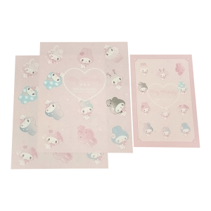 Papel de carta Sanrio My Melody coração