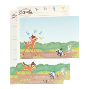 Papel de carta Disney Bambi Floresta