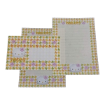 Papel de carta Hello Kitty flor amarela