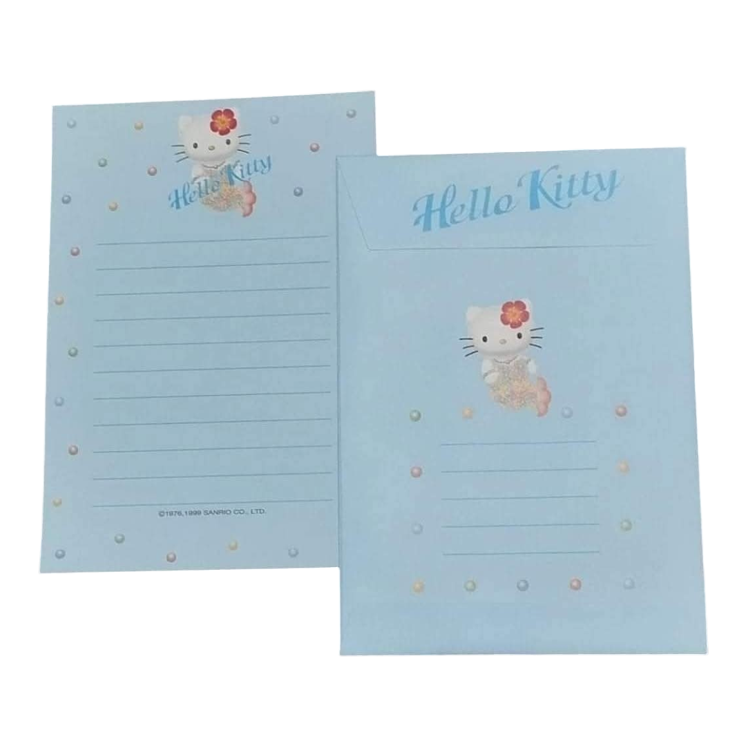 Papel de carta Hello Kitty sereia