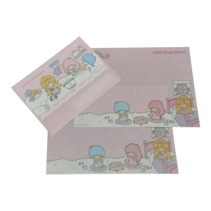 Papel de carta Little Twin Stars Refeição