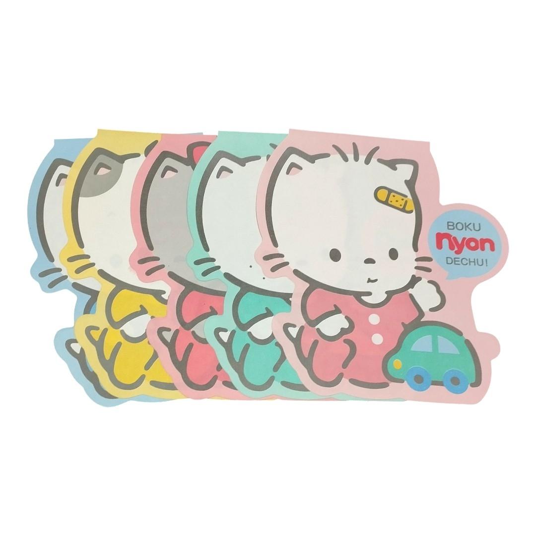 Papel de Carta Raro da Sanrio Nya Ni Nyu Nye Nyon