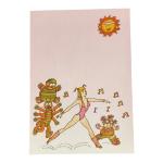 Papel de Carta Xuxa Rosa Dengue