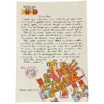 Papel de Carta Xuxa Cartinha para baixinhos.