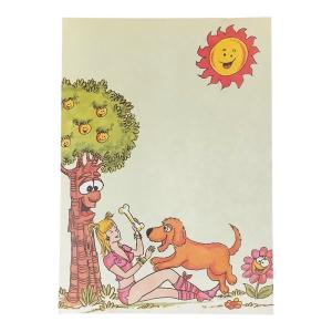 Papel de Carta Xuxa verde Txutxucão