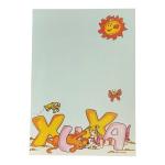 Papel de Carta Xuxa azul