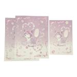 Papel de Carta Kuromi Flores