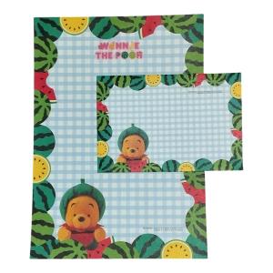 Papel de Carta do Pooh Melância 4