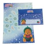 Papel de Carta do Pooh Melância 1