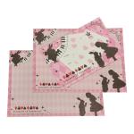 Papel de carta Alice Silhouette Rosa