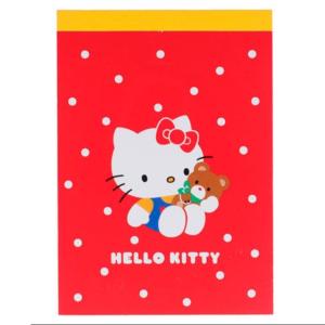 Bloco de notas 50 anos Hello Kitty Bear
