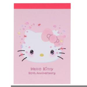 Bloco de notas 50 anos Hello Kitty Shine