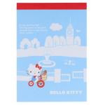 Bloco de notas 50 anos Hello Kitty Bike