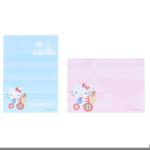 Bloco de notas 50 anos Hello Kitty Bike